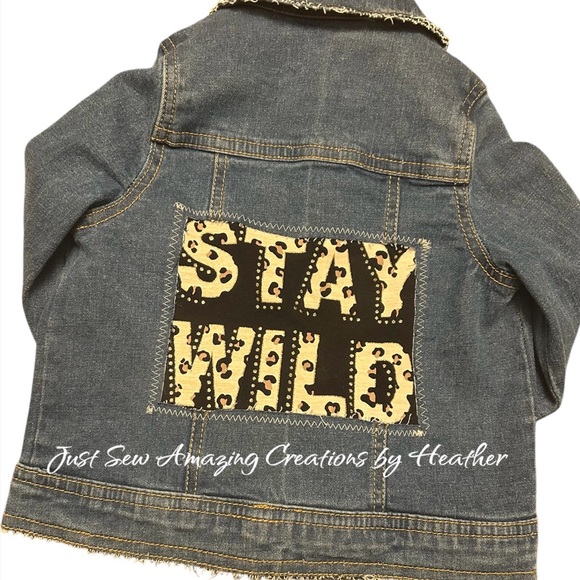 Cynthia Rowley Other - Upcycled jean jacket